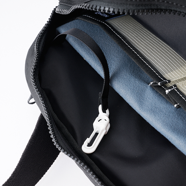 NIZYU KANO/ FUKUI SIWA ボディバック M ブラック(M ブラック