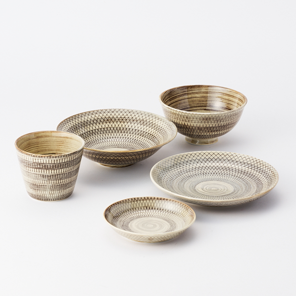 AKOMEYA TOKYO/ 高山・KIRIKO 5寸皿 あみ