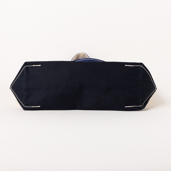 TEMBEA/MARKET TOTE MEDIUM NATURAL_NAVY/OX(NATURAL_NAVY/OX