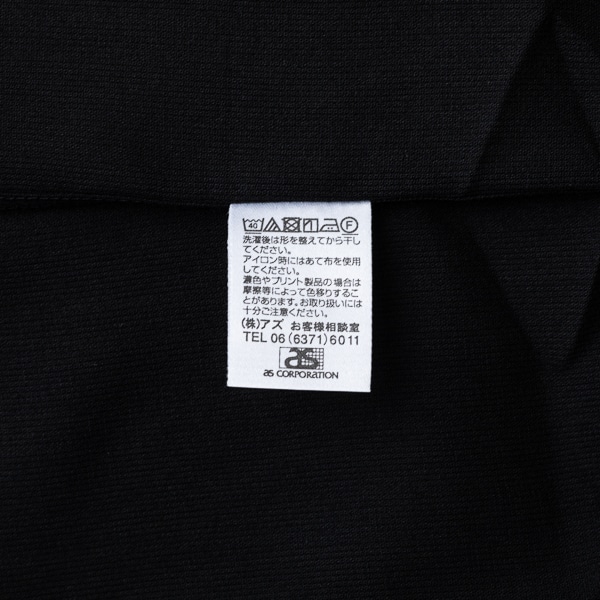 AKOMEYA TOKYO/ steteco　DRYストレッチワイドTシャツ　ブラック　Ｌ