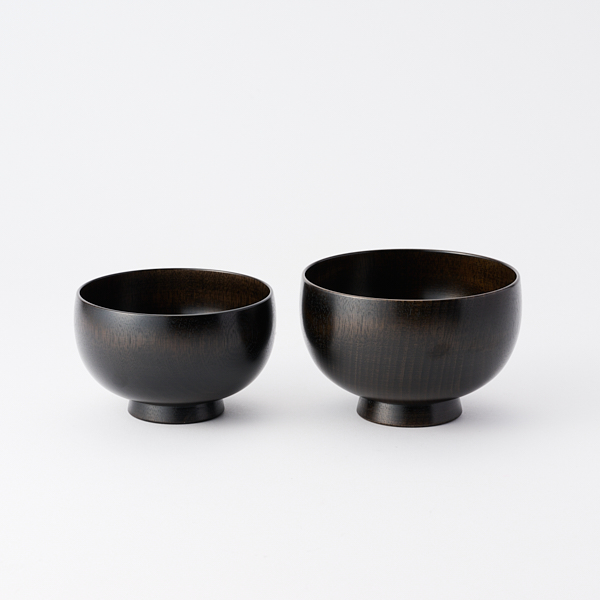 AKOMEYA TOKYO/ しらさぎ椀 L 漆黒