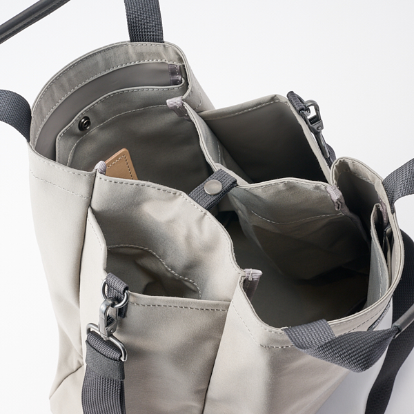 STANDARD SUPPLY/ 2WAY FOLD TOTE グレー(グレー): ファッション