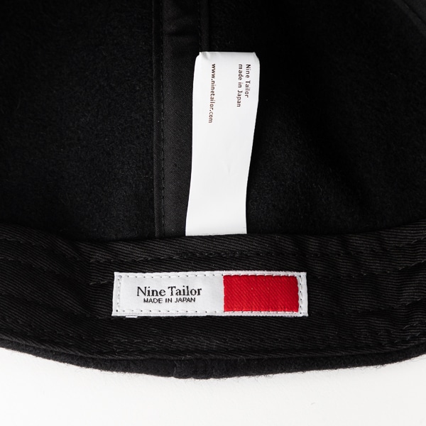Nine Tailor/ Kanok Cap Black(Black): ファッション｜AKOMEYA TOKYO