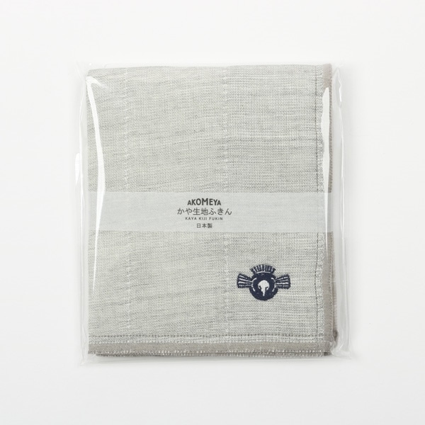 AKOMEYA TOKYO/ かや生地ふきん 備長炭 刺繍: 台所の道具｜AKOMEYA TOKYO