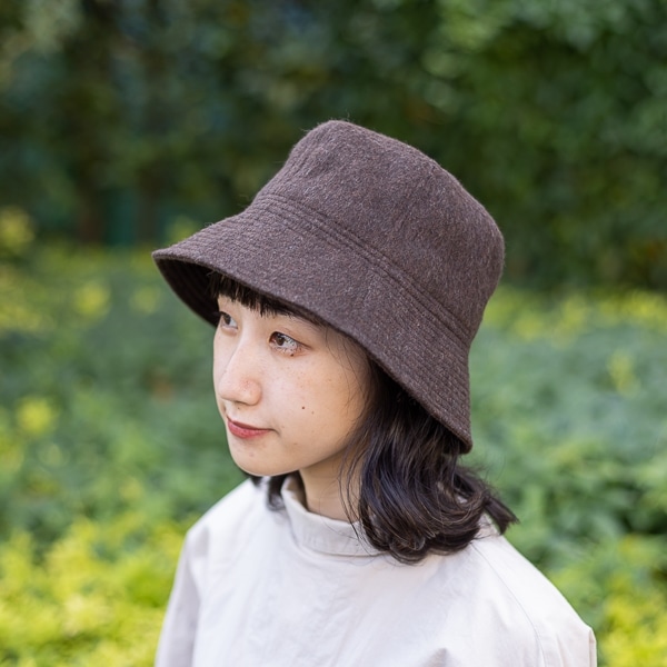AKOMEYA TOKYO/ Nine Tailor Shaggy Kasya Hat　MOCHA