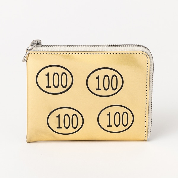 TEMBEA CHANGE PURSE HIMAA 100 GOLD GOLD AKOMEYA TOKYO