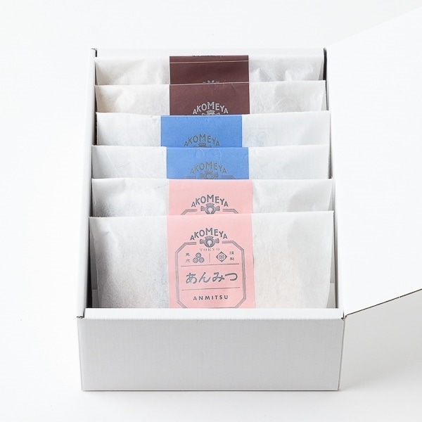 AKOMEYA TOKYO/ 銚子屋 甘味3種セット（6個入）: お菓子