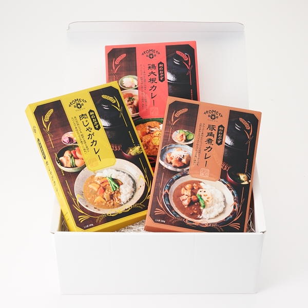 和のおかずを具材にしたカレーセット: お米｜AKOMEYA TOKYO