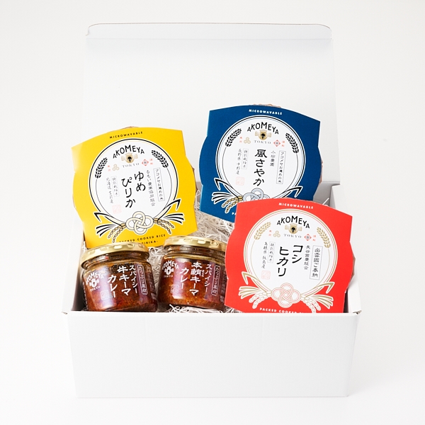 たっぷり具材キーマカレーセット: お米｜AKOMEYA TOKYO