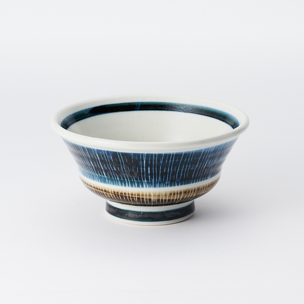 AKOMEYA TOKYO/ 反り小丼 二色掻落とし　丸幸製陶所