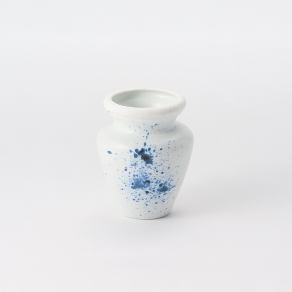 AKOMEYA TOKYO/ 吹墨白マット 茶筅立・大 伊万里焼