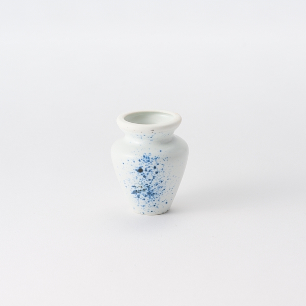 AKOMEYA TOKYO/ 吹墨白マット 茶筅立・小 伊万里焼