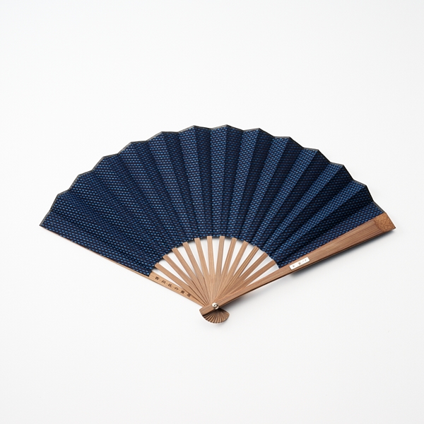 刺し子扇子