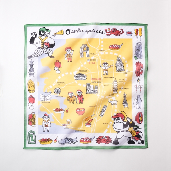 47 Japan Rediscovery ハンカチ 大阪府 プロ野球選手