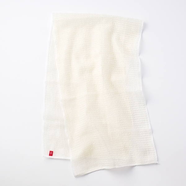 絹屋　絹の優しく洗えるボディタオル