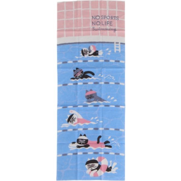 てぬぐい　水泳
