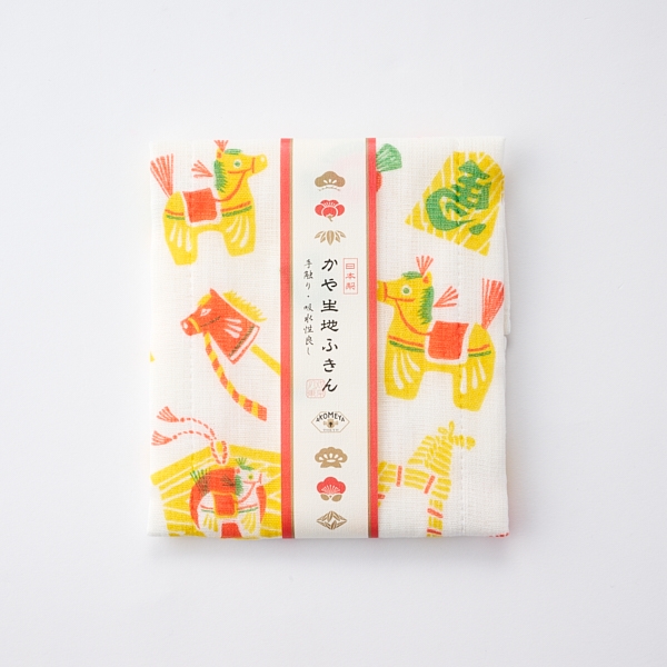 AKOMEYA TOKYO/ かや生地ふきん 民芸午