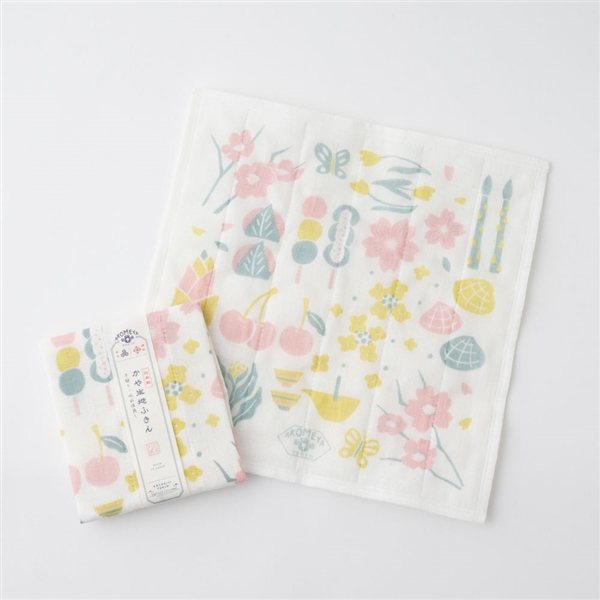 AKOMEYA TOKYO/ かや生地ふきん 春