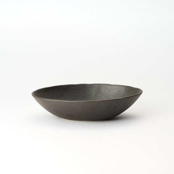 AKOMEYA TOKYO/ 丸実窯　カレー皿　小　黒