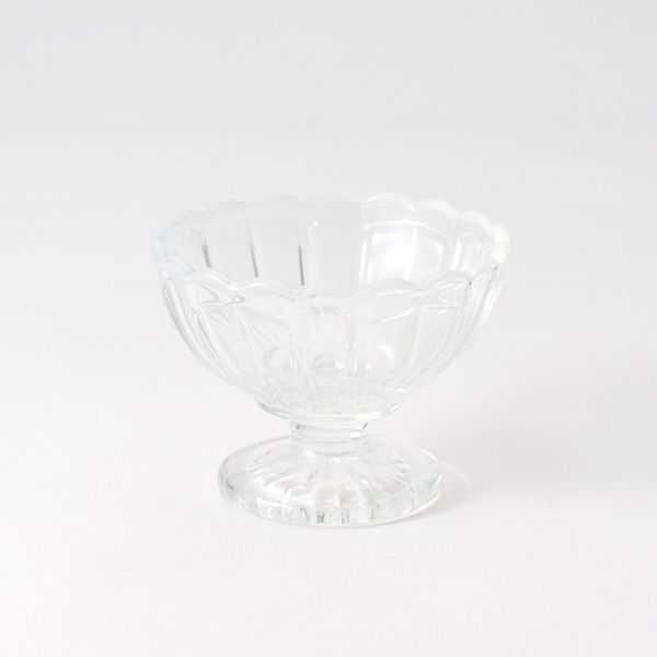 e2254 乳白ガラス 鉢 口径21.5cm ガラス鉢 乳白色 硝子鉢 砡六角向付 –