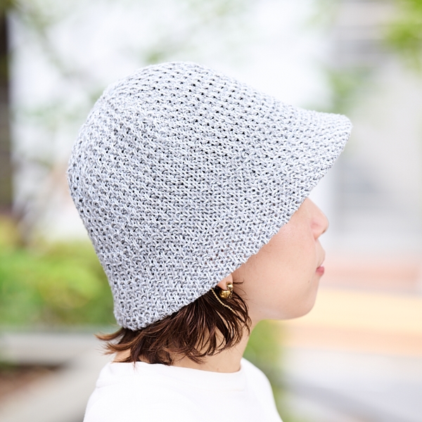 Nine Tailor/ Lycaste Hat ブルーグレー