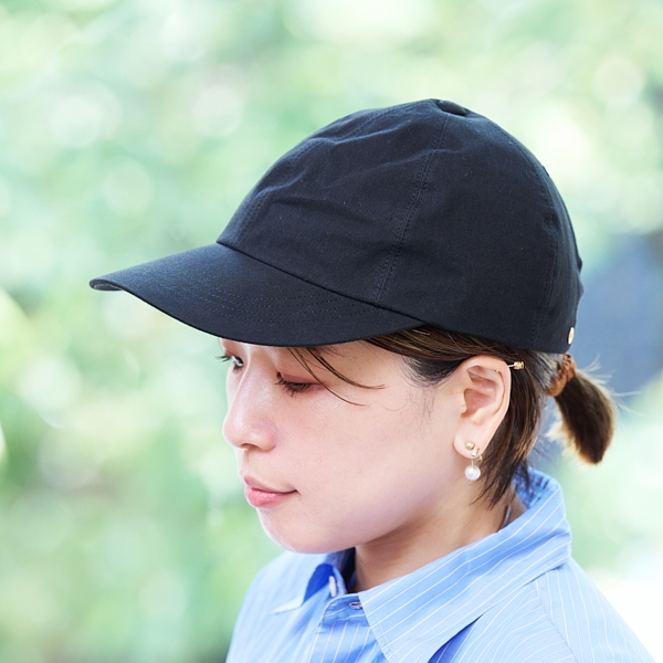 AKOMEYA TOKYO/ Nine Tailor Robereny cap ブラック