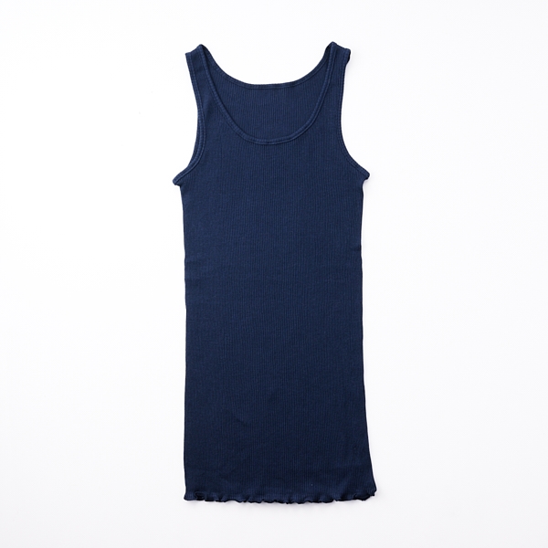 AKOMEYA TOKYO/ on肌 リブタンクトップ ネイビー(ネイビー