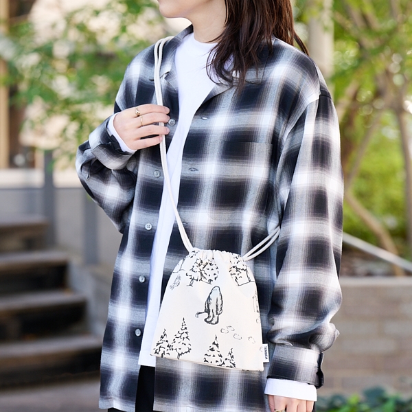 TEMBEA/ 巾着POCHETTE YETI