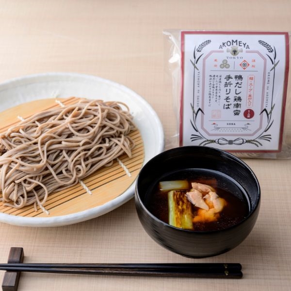 AKOMEYA TOKYO/ 鴨だし鶏南蛮手折りそば