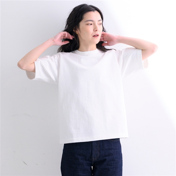 AKOMEYA TOKYO/ タフで頼りになるTシャツ M　ホワイト