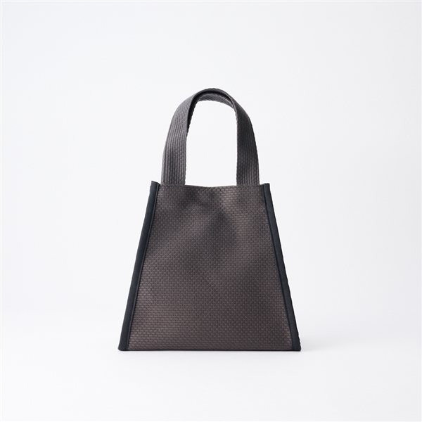 AKOMEYA TOKYO/ sasicco  パイピングトートS 　チャコールグレー