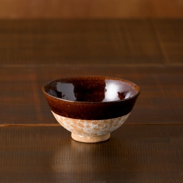 AKOMEYA TOKYO/ 信楽端反碗 アメ釉