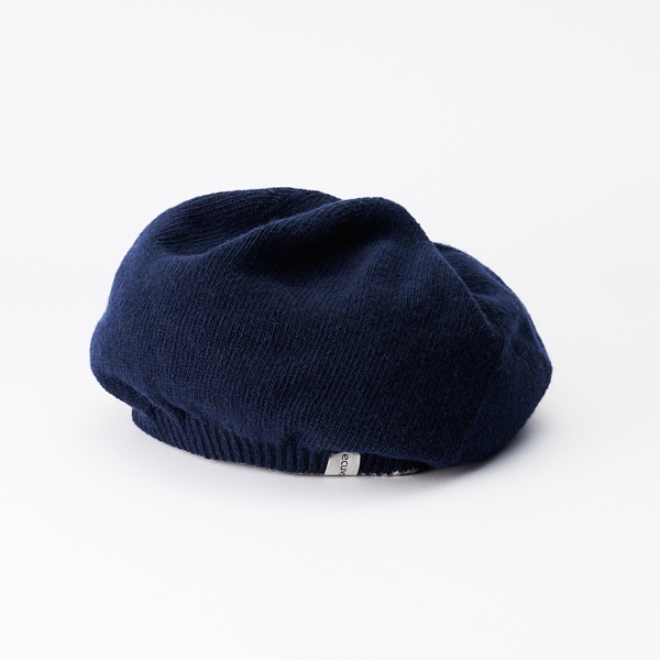 AKOMEYA TOKYO/  ecuvo,ニットベレー  ネイビー