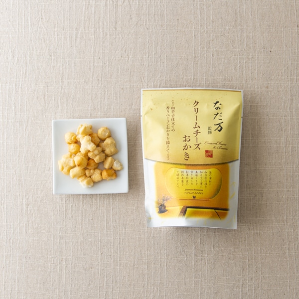 なだ万 クリームチーズおかき 50g お菓子 乾き物 Akomeya Tokyo なだ万 クリームチーズおかき 50g お菓子 乾き物 Akomeya Tokyo