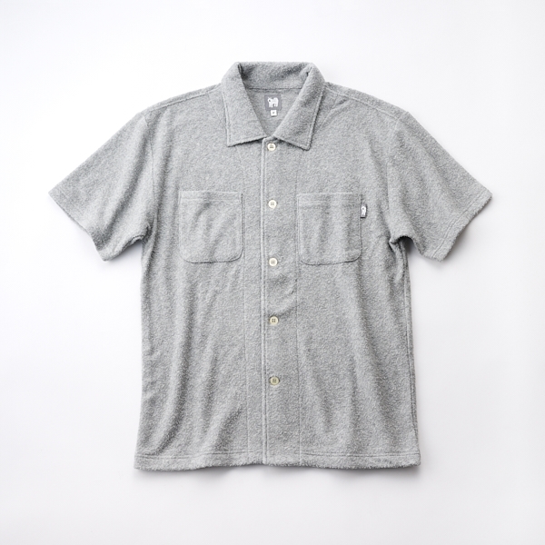 AKOMEYA TOKYO/ SODES ボウリングシャツ グレー フリーサイズ　FREE（MEN）