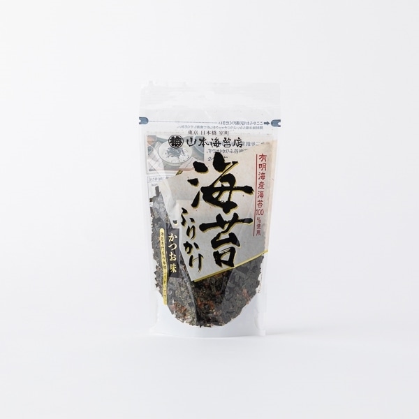 山本海苔店 海苔ふりかけ かつお味 ごはんのお供 缶詰 Akomeya Tokyo