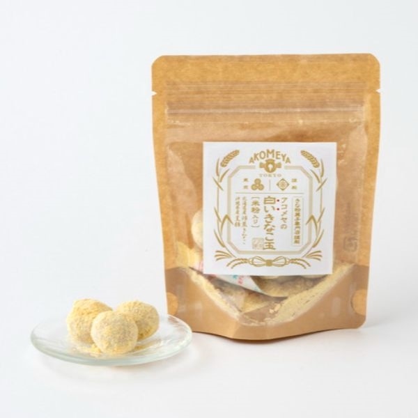 AKOMEYA TOKYO/ アコメヤの白いきなこ玉　米粉入り