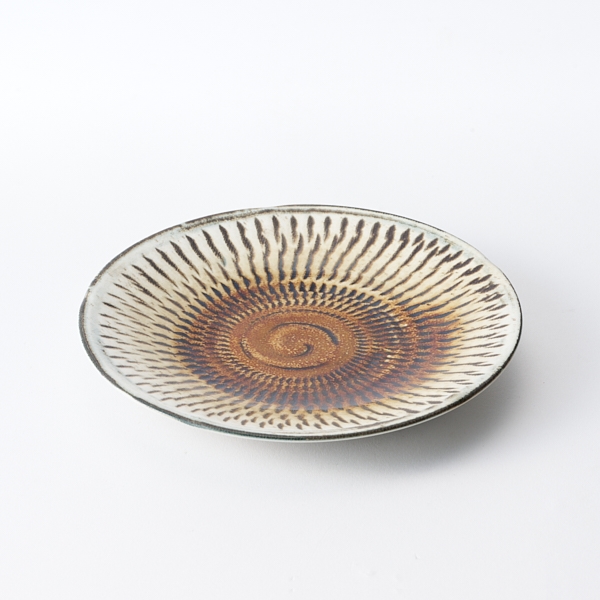 美濃焼陶器市 トビカンナ白5.0寸皿(白): 食器｜AKOMEYA TOKYO