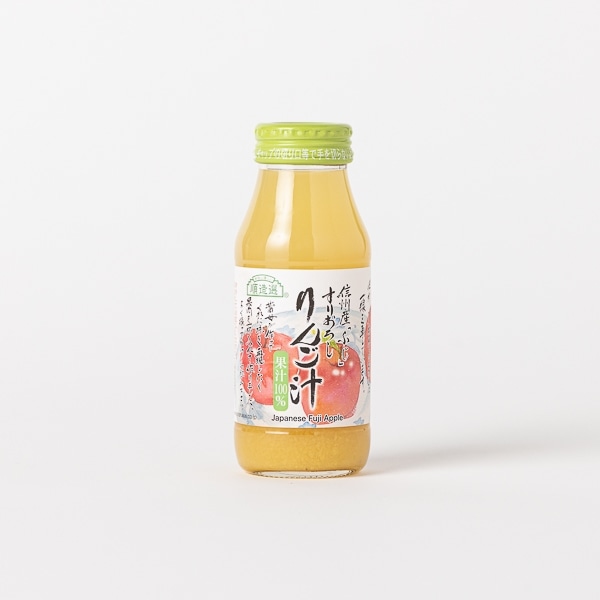 すりおろしりんご汁　果汁100%(すりおろしりんご汁):　飲み物｜AKOMEYA　TOKYO　順造選　信州産ふじ