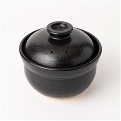 AKOMEYA TOKYO/ 【店舗限定】有田焼 黒釉 ごはん土鍋 5合