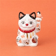 AKOMEYA TOKYO/ AKOMEYA Cat's　瀬戸まねき猫　貯金箱　招　ピンク