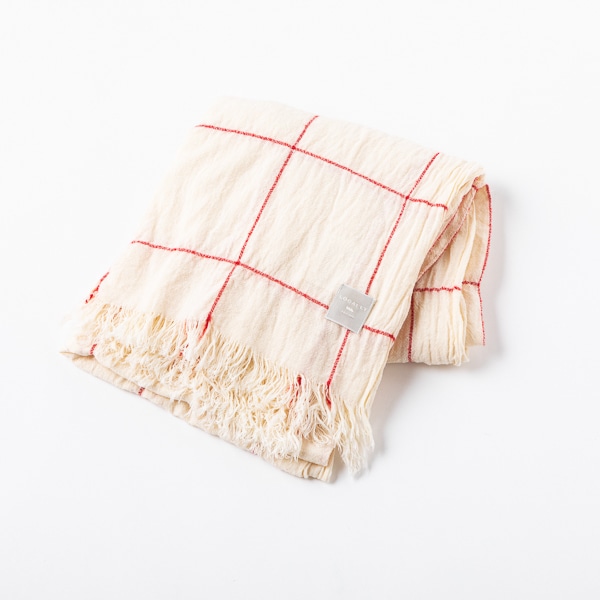 LOCALLY　windowpane stole　ivoly
