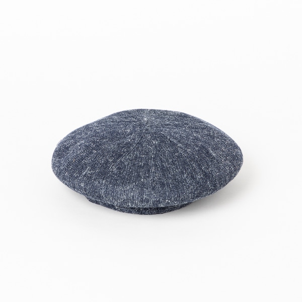 AKOMEYA TOKYO/ Nine Tailor　Culpeper Tam Beret　ネイビーミックス