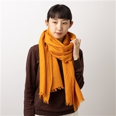 locally/ muji muffler orange