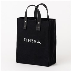 TEMBEA/ PAPER TOTE HIMAA LOGO BLACK
