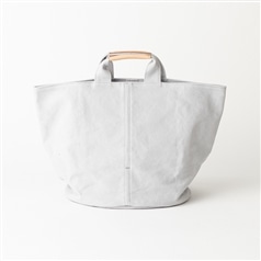 ateliers PENELOPE/ #6 Cylinder Bag アイスグレー