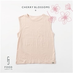 AKOMEYA TOKYO/FOOD TEXTILE　タンクトップ　SAKURA/PK