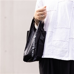 AKOMEYA TOKYO/ 超軽量携帯エコバッグ　小　ブラック
