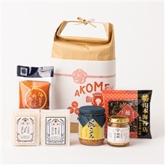 AKOMEYA TOKYO/ 鮭づくしセット（令和４年）お米袋Mサイズ入り