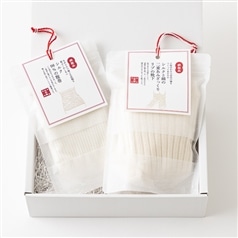 AKOMEYA TOKYO/冷え対策に　腹巻・靴下セット